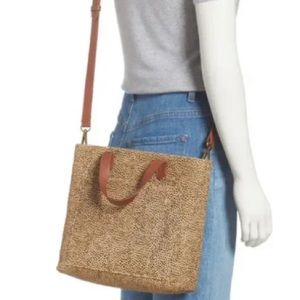 Madewell calf hair dotted bag VGUC